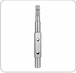 Knurling Shaft manufactured by Gurukrupa Mechanic Works
